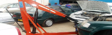 Cars in Stantech Motors garage