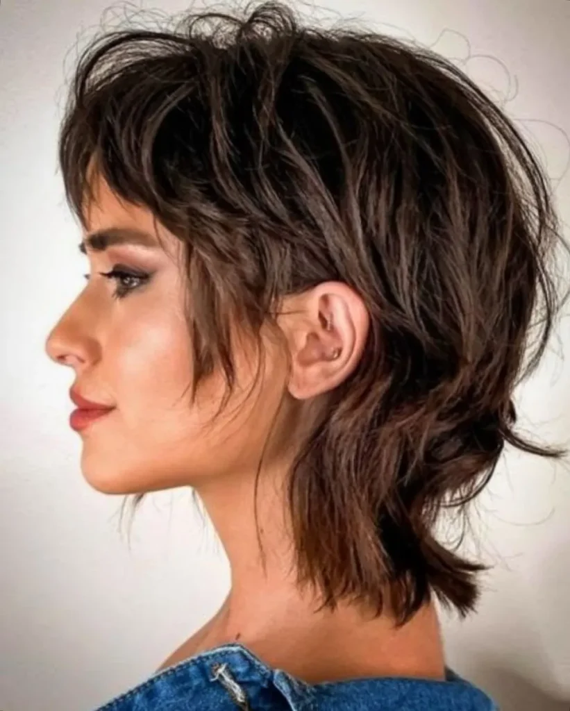 Edgy Short Shaggy Cuts