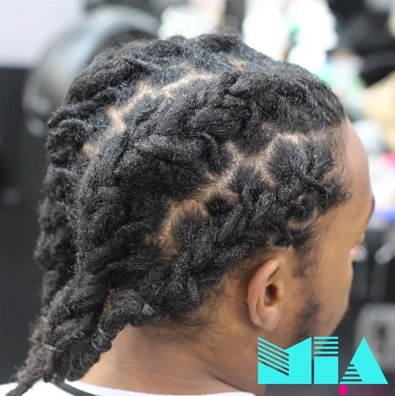 Locs Braids Styles #1. Cornrows