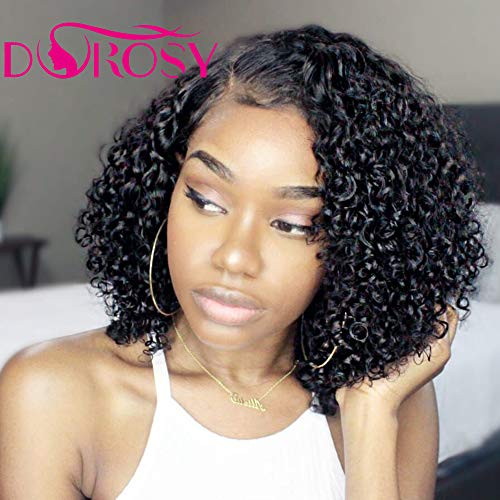 Wet and wavy hair style with lace frontal wig