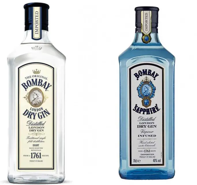 Bombay Sapphire vs Bombay Dry