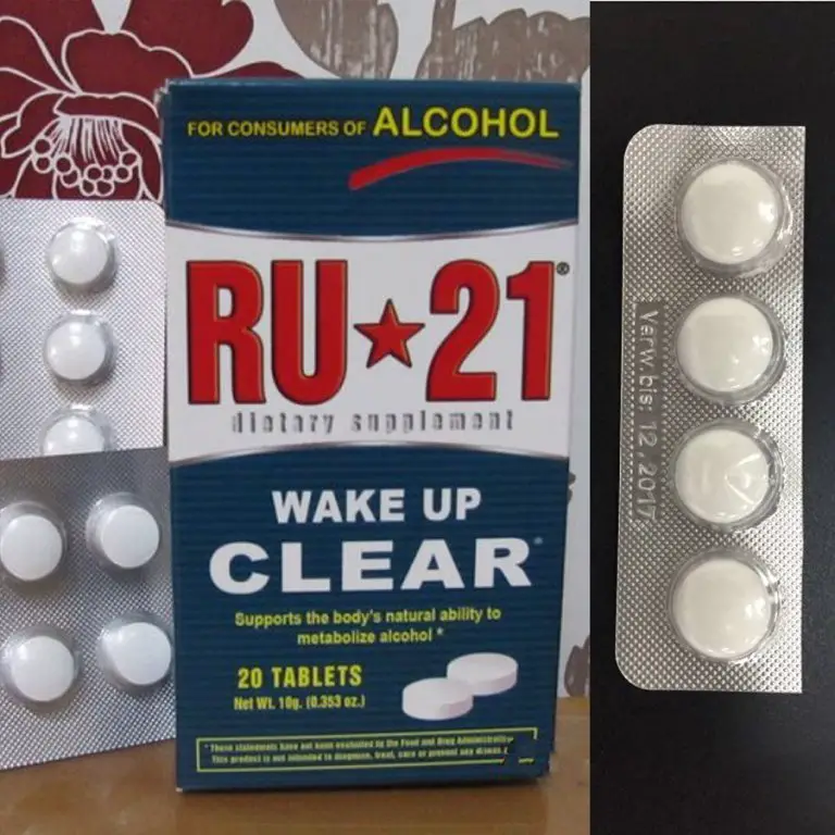 RU-21 Hangover Relief (20 capsules)