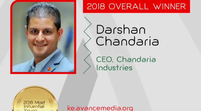 Darshan Chandaria Influential Young Kenyans