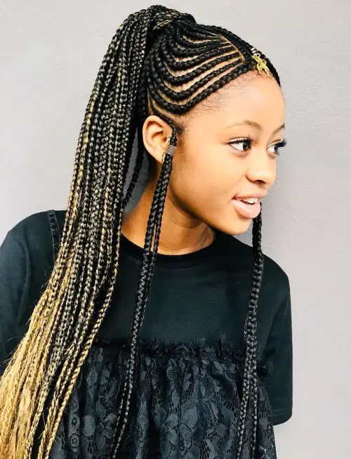 Fulani braids styles