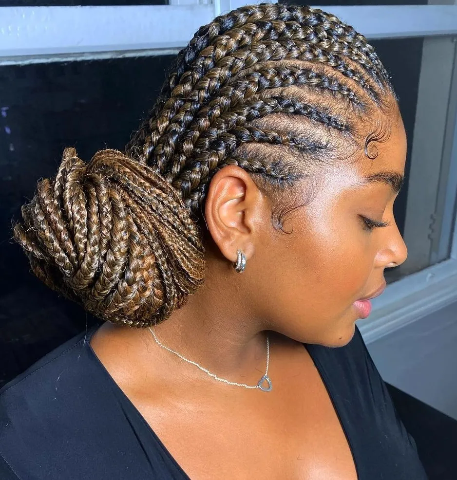 Ghanian Hair Styles: Ghana Braids