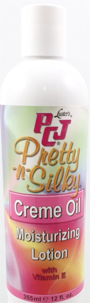 Best Moisturizers for Relaxed Hair #1: Luster's PCJ Pretty-N-Silky Creme Oil Moisturizing Lotion