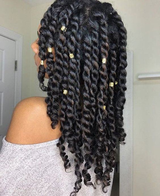 2 Strand Twists Long Hair