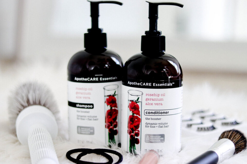 ApotheCARE Hair Products for Extra Volume: The Booster Shampoo and Conditioner 