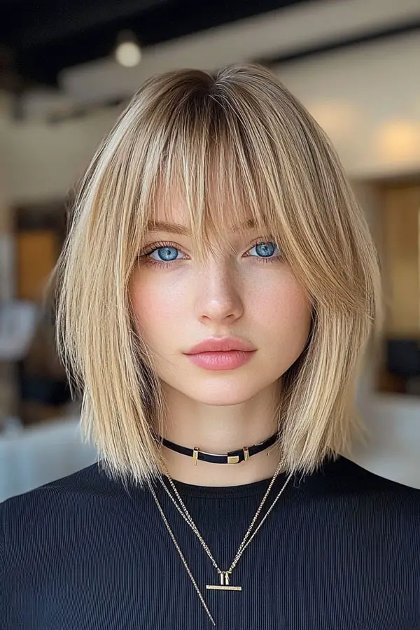 Hair Cuts for Fine Hair #1: Blunt Bob