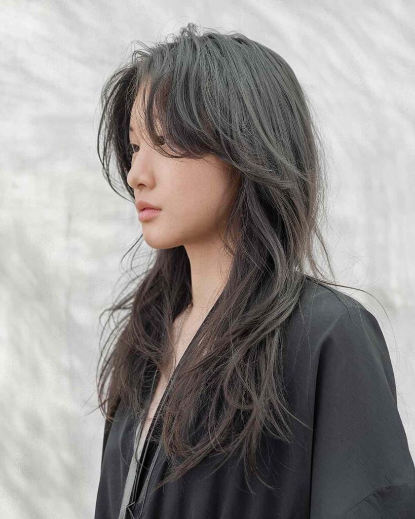 Asian Layered Hair